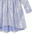 Платье для девочки KAFTAN, голубой металлик, рост 122-128 (34), 7-8 лет - Фото 3