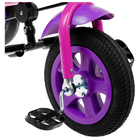 Велосипед трёхколёсный «Лучик Vivat 1», надувные колёса 10"/8", цвет фиолетовый - Фото 7