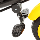 Велосипед трёхколёсный «Лучик Vivat 1», надувные колёса 10"/8", цвет коричневый/жёлтый - Фото 3