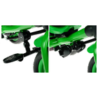 Велосипед трёхколёсный «Лучик Vivat 2», колёса EVA 10"/8", цвет зелёный - Фото 3