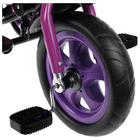 Велосипед трёхколёсный «Лучик Vivat 2», колёса EVA 10"/8", цвет фиолетовый - Фото 5