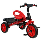 Велосипед трёхколёсный «Лучик Vivat 3», цвет красный - Фото 4