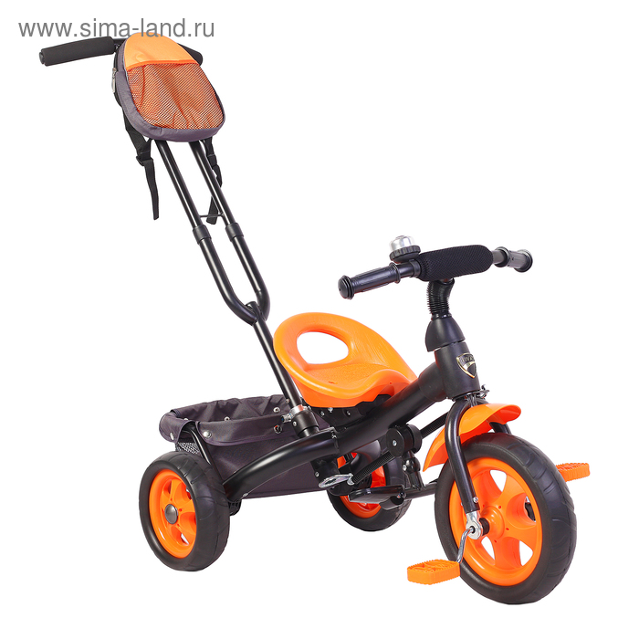 Велосипед трёхколёсный «Лучик Vivat 3», цвет оранжевый - Фото 1