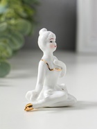 Фигурка керамика «Балерина», золото, 7 см  (артикул 459276)  большой выбор товаров оптом и в розницу по низким ценам с доставкой