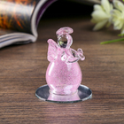 Сувенир стекло "Ангел толстячок на зеркале" МИКС 4,5х4,5х4,5 см - Фото 2
