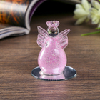 Сувенир стекло "Ангел толстячок на зеркале" МИКС 4,5х4,5х4,5 см - Фото 3