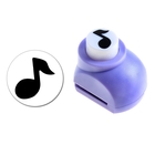 Дырокол фигурный "Нота" d=1,5 см 3,5х4х4 см - Фото 1