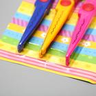 Набор съемных рельефных ножниц для скрапбукинга (набор 3 шт) 17 см МИКС - Фото 2