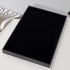 Подставка для украшений 14 крючков, 24×35×3 см, цвет чёрный - фото 9868093