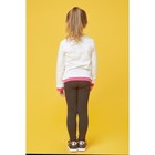 Лонгслив для девочки, рост 122 см, цвет цвет белый/розовый - Фото 4