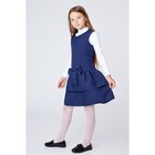 Школьный сарафан для девочки, рост 128-134 см, цвет синий - Фото 2