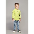 Рубашка-поло для мальчика, рост 98 см, цвет  цвет лимонный/чёрный Н-РБ-277А - Фото 1