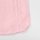 Комбинезон-конверт детский "Косы", рост 62-68 см, цвет розовый 11315_М - Фото 5