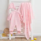 Комплект детский «МиМиМи», рост 50-56 см, цвет розовый - Фото 2