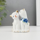Фигурка керамика «2 киски неженки», 7.5×6 см - Фото 2