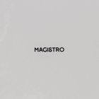 Тарелка фарфоровая Magistro «Этюд», d=20 см, цвет белый - Фото 7