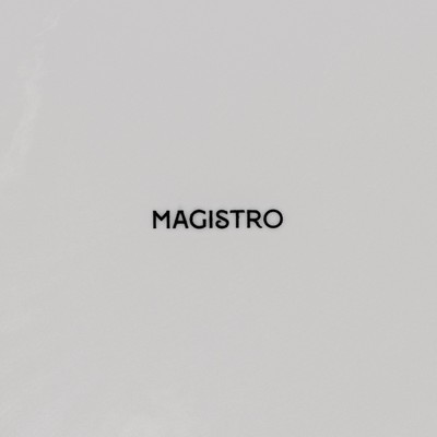 Тарелка Magistro «Этюд», d=20 см, фарфор, белая