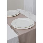 Тарелка фарфоровая Magistro «Этюд», d=20 см, цвет белый - Фото 5