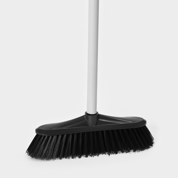 Щётка для пола жесткая Альтернатива «Комфорт», с черенком, пластик, 120×29×6 см, МИКС - Фото 1