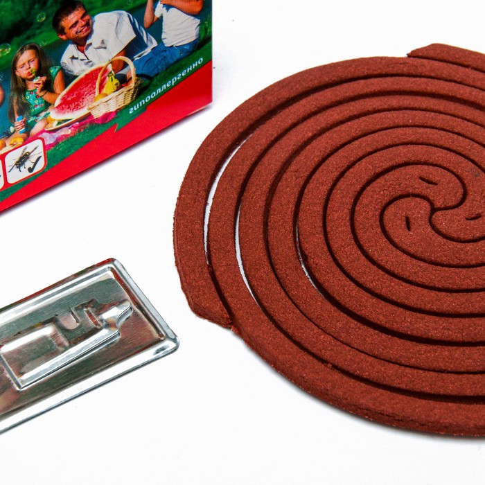 Спирали от комаров SuperBat, тройной эффект, 10 шт.