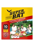 Спирали от комаров SuperBat, тройной эффект, 10 шт. - Фото 4