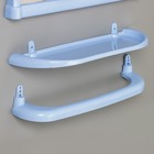 Набор для ванной комнаты «Олимпия», цвет голубой - Фото 2