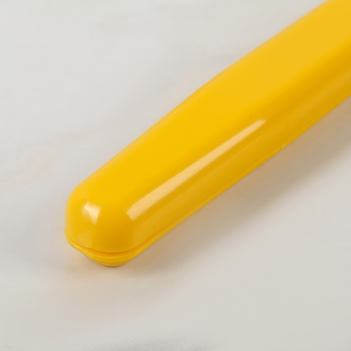 Футляр для зубной щётки, 21 см, цвет МИКС - фото 1908374239