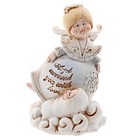 полистоун ангелочек кудряш с лялькой 8*5*5,5 см - Фото 2