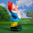 Садовая фигура из гипса «Гном веселый», 43×19×24 см - Фото 1