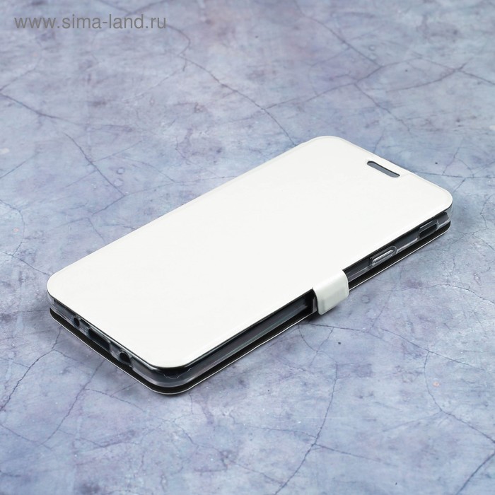 Чехол-книжка Caseguru Magnetic Case Samsung Galaxy J5 Prime Глянцево-белый - Фото 1