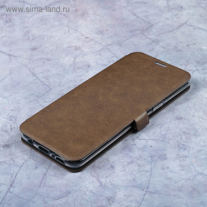 Чехол-книжка Caseguru Magnetic Case Samsung Galaxy S8 Светло-коричневый - Фото 1