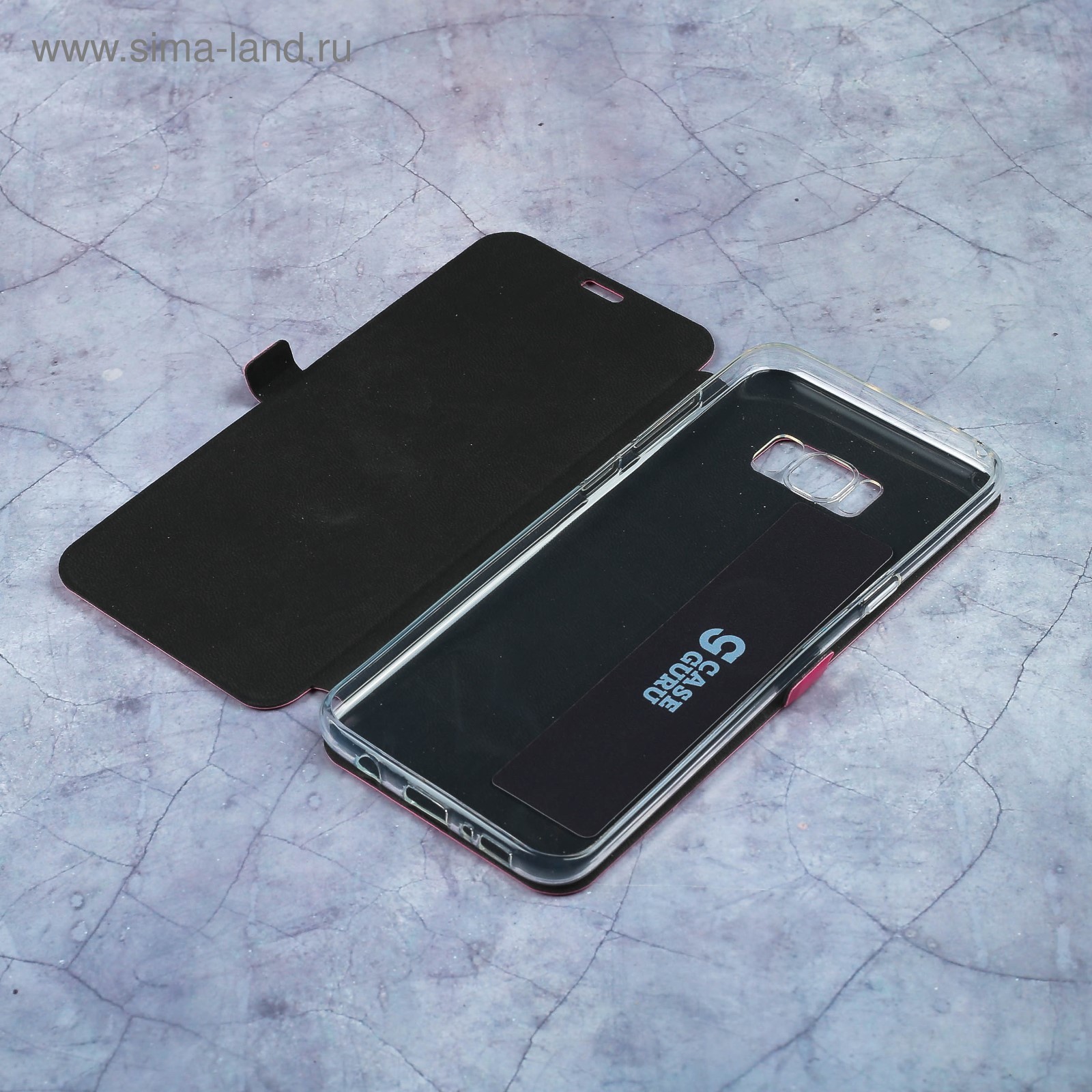 Чехол-книжка Caseguru Magnetic Case Samsung Galaxy S8 Plus Глянцево-розовый  (3325455) - Купить по цене от 199.00 руб. | Интернет магазин SIMA-LAND.RU