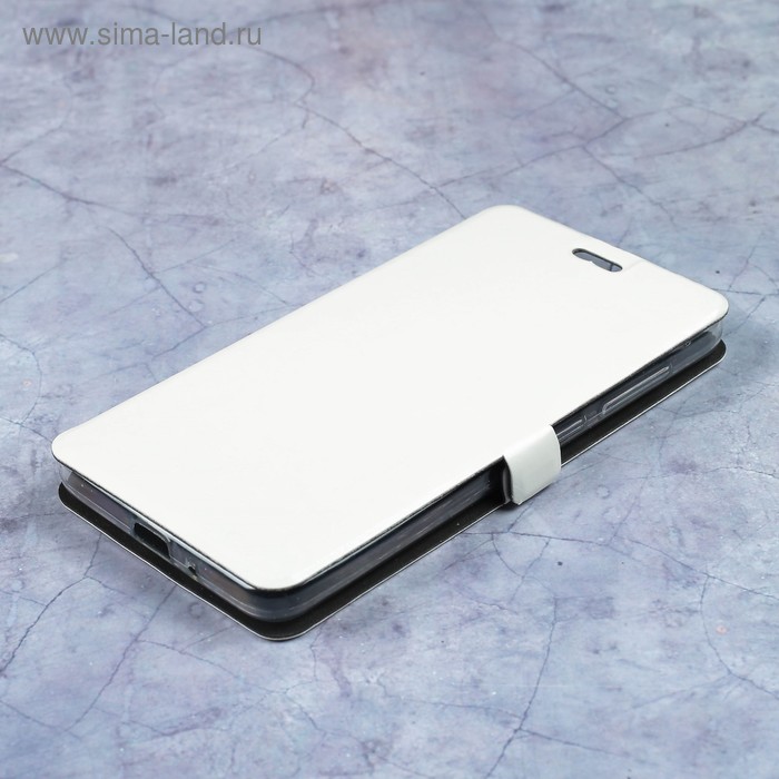 Чехол-книжка Caseguru Magnetic Case Xiaomi Redmi 4A Глянцево-белый - Фото 1