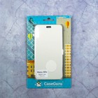 Чехол-книжка Caseguru Magnetic Case Meizu M5c Глянцево-белый - Фото 3