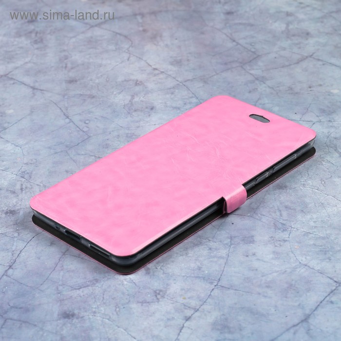 Чехол-книжка Caseguru Magnetic Case Nokia 5 Глянцево-светло розовый - Фото 1