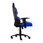 Кресло игровое TGC12-BB, чёрное/синее - Фото 3