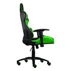Кресло игровое TGC12-BG, чёрное/зелёное - Фото 4