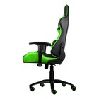 Кресло игровое TGC12-BG, чёрное/зелёное - Фото 5