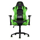 Кресло игровое TGC12-BG, чёрное/зелёное - Фото 6