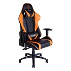 Кресло игровое TGC15-BO, чёрное/оранжевое - Фото 6