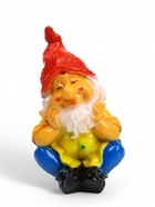 Садовая фигура из гипса «Гном спящий», 22×14×14 см - Фото 9