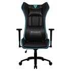 Кресло игровое UC5, чёрное/голубое - Фото 1