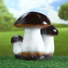 Садовая фигура из гипса «Гриб-боровик тройной», 25×23×23 см - Фото 3