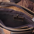 Планшет мужской, отдел на молнии, наружный карман, длинный ремень, цвет коричневый - Фото 4