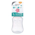 Бутылочка для кормления M&B, классическое горло, от 0 мес., 150 мл., приталенная, розовый - Фото 4