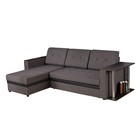 Угловой диван «Атланта», универсальный угол, ткань, цвет серый - Фото 1