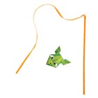 Дразнилка-оригами для кошек "Лягушка" - Фото 1