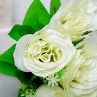 Букет «Влюблённость» розы белые - Фото 2