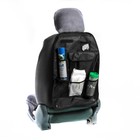 Органайзер на спинку сиденья 39×60 см, черный - Фото 5