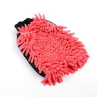 Варежка для мытья авто TORSO, 25×19 см, двухсторонняя, МИКС - Фото 1